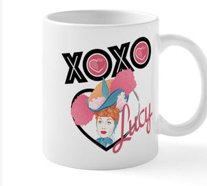 Lucy XOXO coffee mug