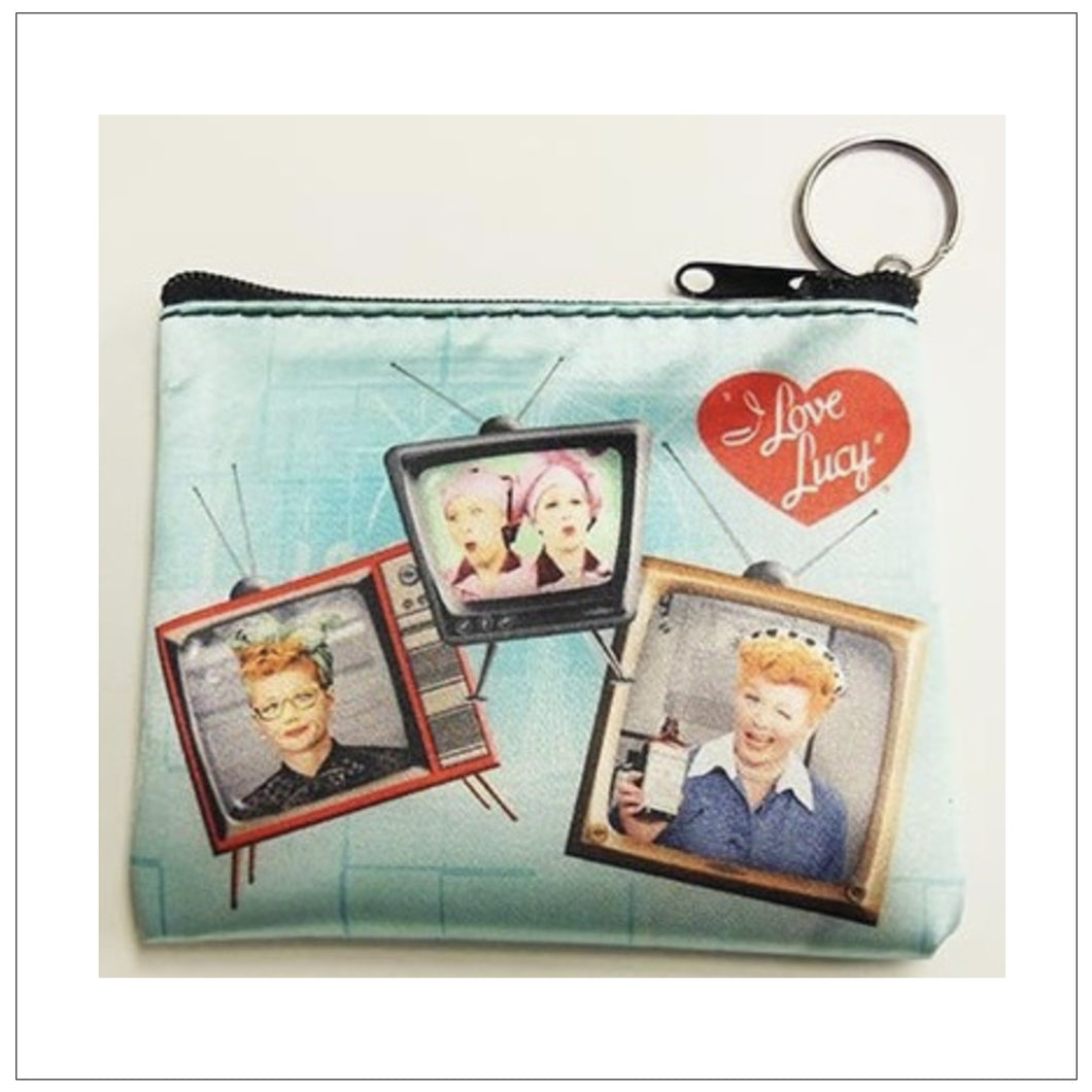 TV Lucy Key Chain Coin Purse