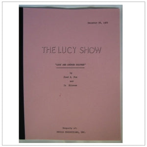 The Lucy Show Script 12/28/64