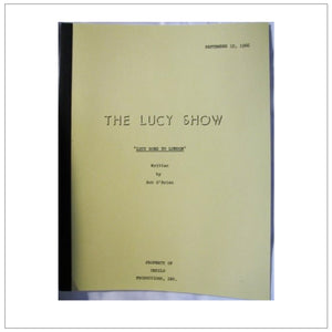 The Lucy Show Script 9/12/66